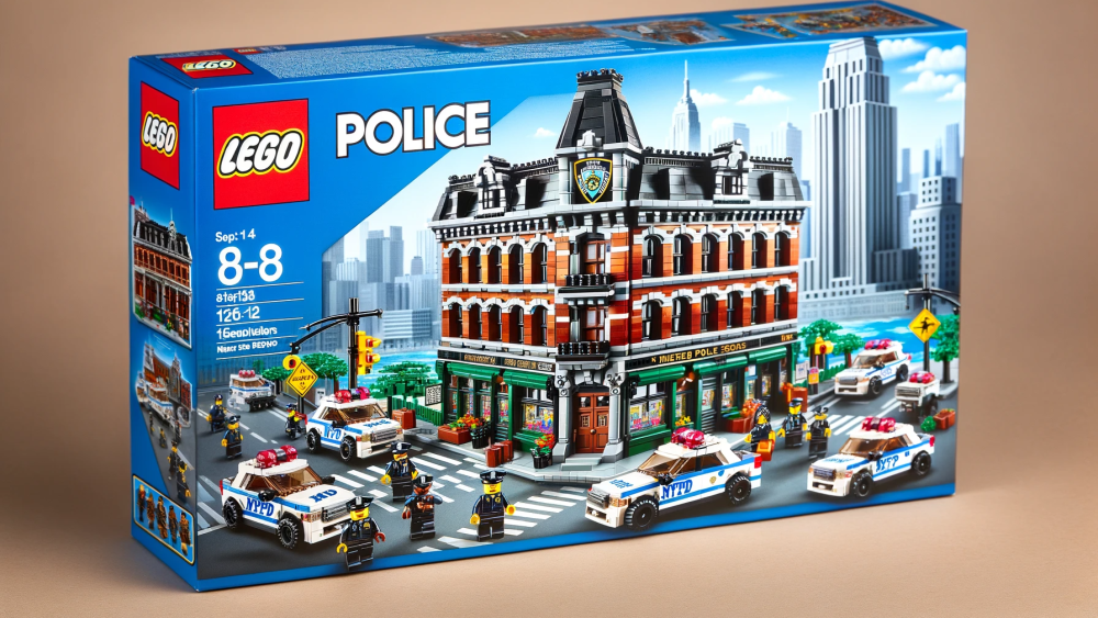 New lego police hot sale station